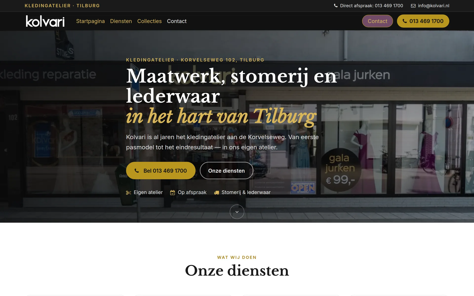 Website van Kolvari